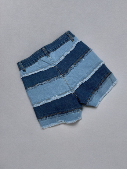 Two Toned Colombia Style Shorts