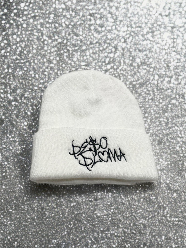 White PP Beanie