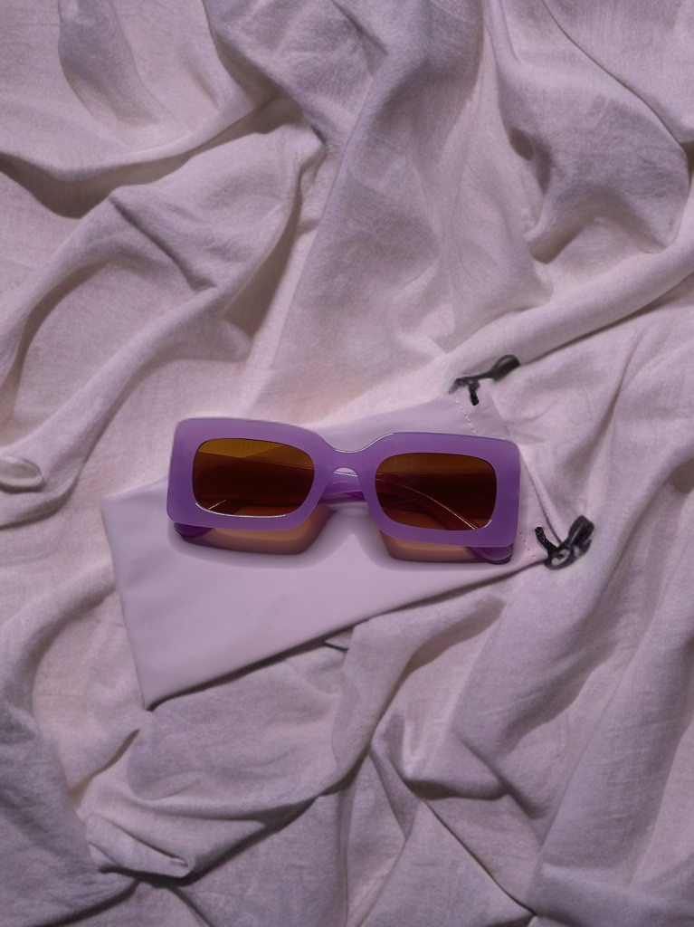 Lilac Purple Y2K Sunglasses