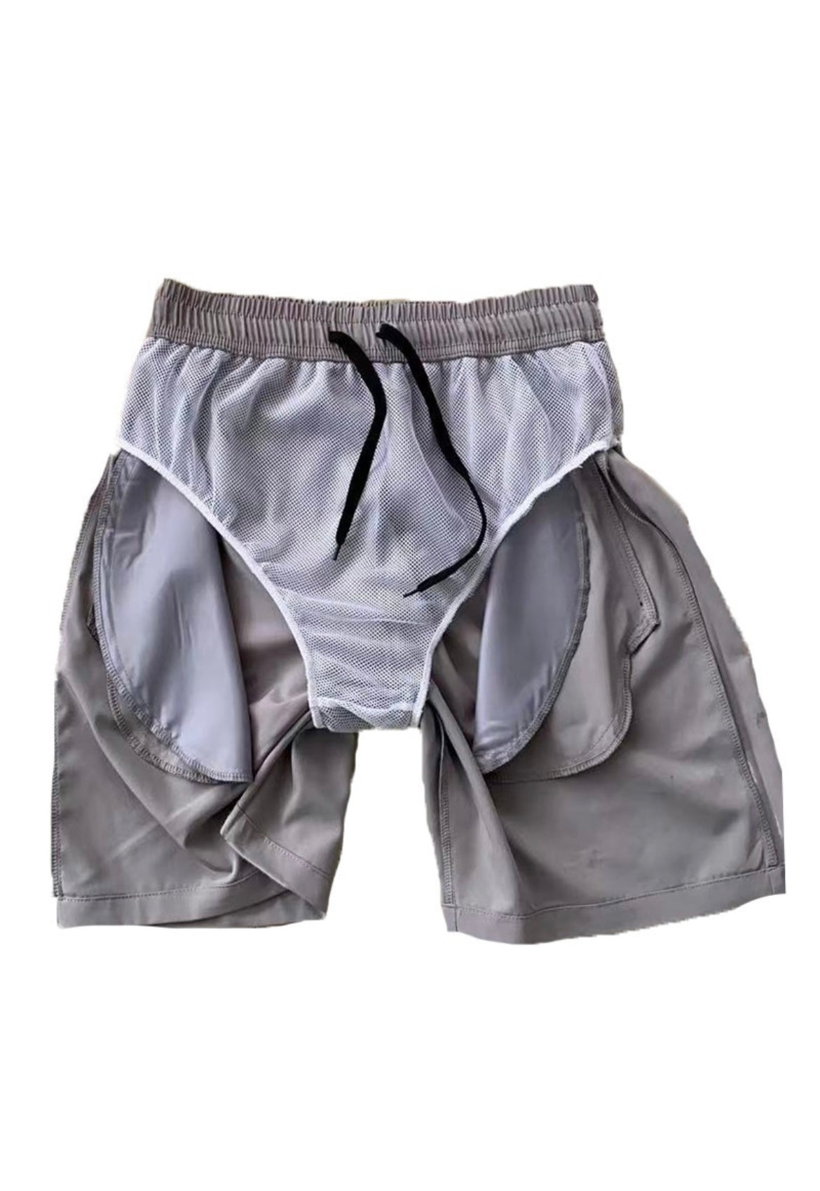 Men’s Dark Grey Summer Performance Shorts