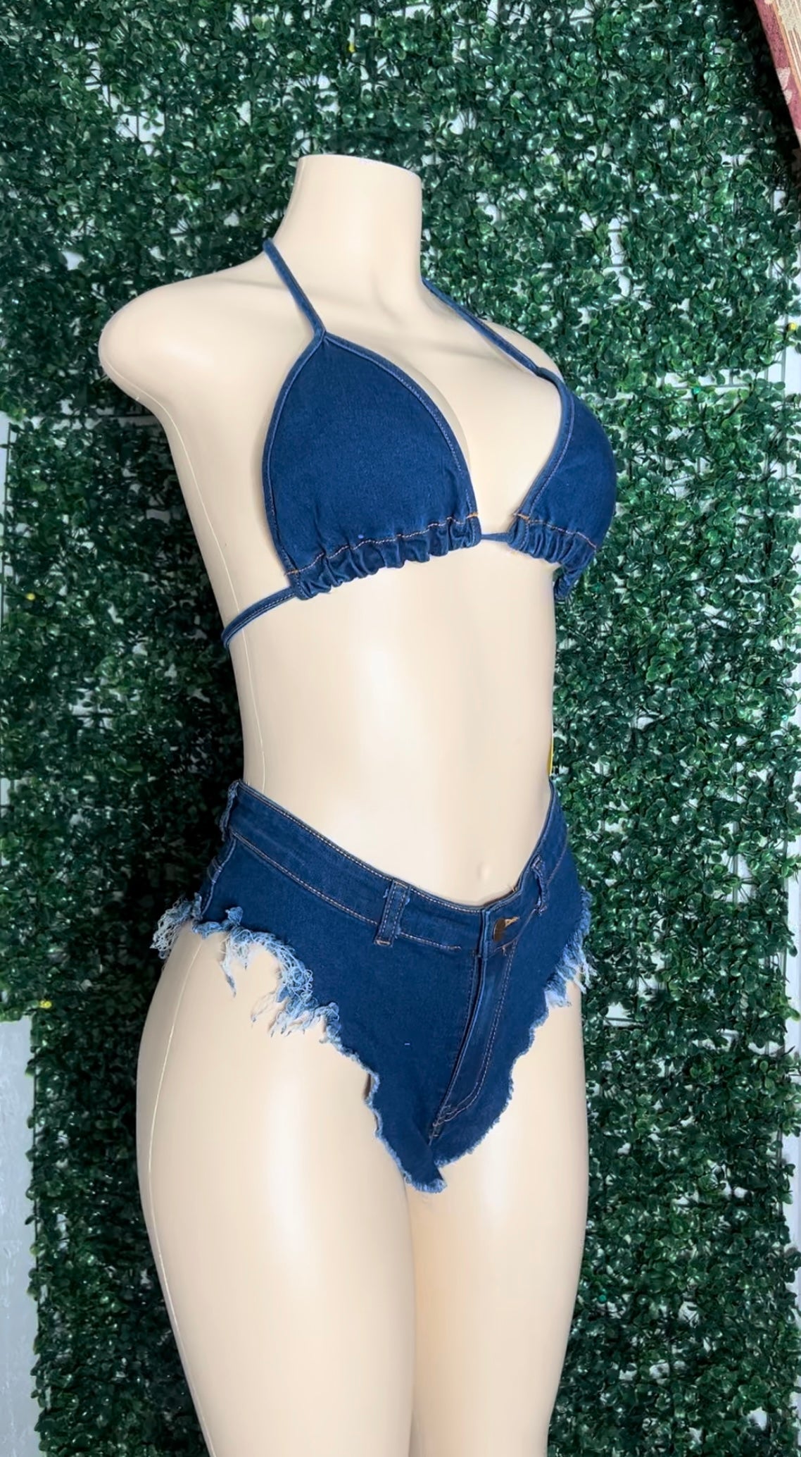 Denim Stretchy Bikini